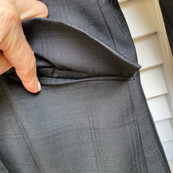 R.J. Classics Prestige Collection 2S Black Windowpane Show Coat Riding Jacket - Picture 15 of 15